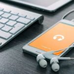 listening to music