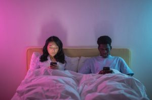 couple in bed
